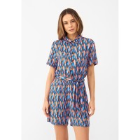Givn Damen Jumpsuit GB-Cassie blue/orange