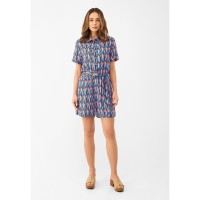 Givn Damen Jumpsuit GB-Cassie blue/orange