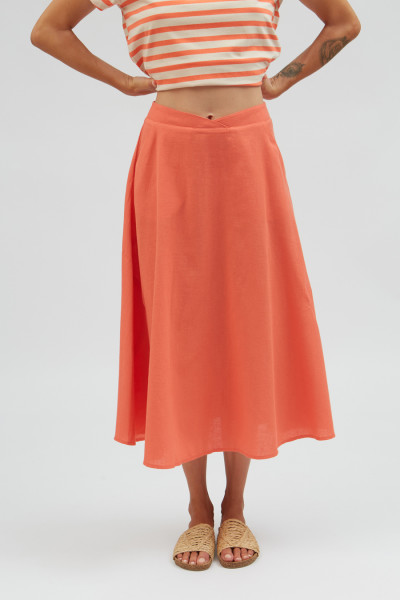 Suite 13 Damen Rock Lulua mandarin red