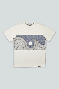 Lakor Herren T-shirt Seaway Across white