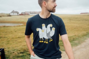 Lakor Herren T-shirt Seagull Squad