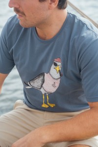 Lakor Herren T-shirt Seaborn Seagull Bering Sea