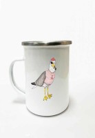 Lakor Emaille Becher seaborn seagull