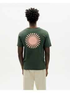 Thinking Mu Herren T-Shirt Coral Sol bottle green