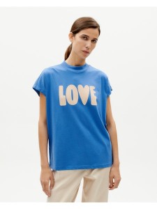 Thinking Mu Damen T-Shirt Volta Love ecru