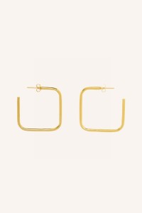by bar Ohrringe pd squared gold M