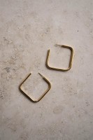 by bar Ohrringe pd squared gold M