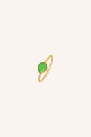 by bar Ring Minimal green