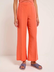 Lanius Damen Hose mit weitem Bein Coral
