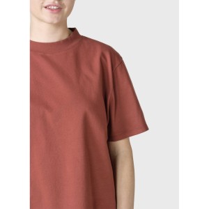 Klitmoller Collective Damen T-Shirt Terracotta