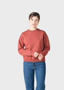 Klitmoller Collective Damen Sweater Cherry terracotta