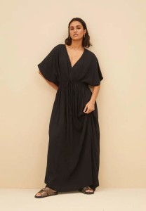 by bar Damen Kleid Long Dress black onesize
