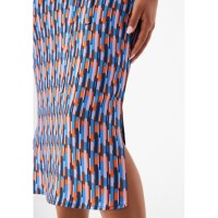 Givn Damen Kleid GBPHILINE mit Gürtel - Blue / Orange (Drops)