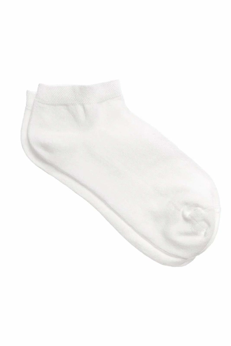 roots organics Unisex Sneakersocken weiss