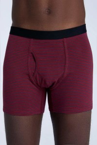 Albero Natur Herren Boxershorts tibetrot/navy