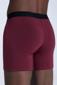 Albero Natur Herren Boxershorts tibetrot/navy