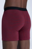 Albero Natur Herren Boxershorts tibetrot/navy