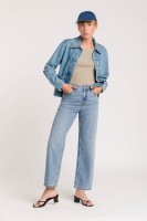 Kings of Indigo Damen Jeans Liora Cropped Cindy light used