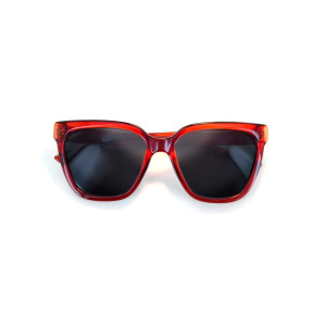Moken Unisex Sonnenbrille Sofia rot/grau