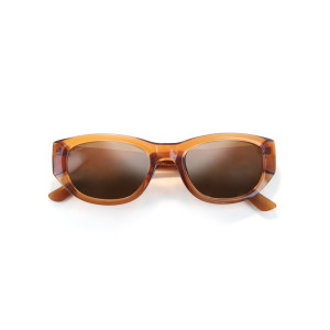 Moken Unisex Sonnenbrille Lisa orange/Brown
