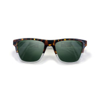 Moken Unisex Sonnenbrille Cure tortoise.silver/green