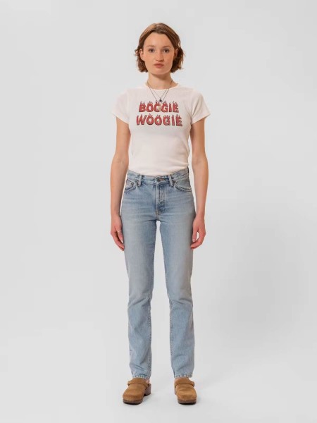 Nudie Jeans Damen Shady Sadie Slow Days