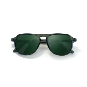 Moken Unisex Sonnenbrille Dude olive/green