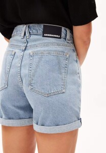 Armedangels Damen Jeans Shorts Sheaari Fresh Blue