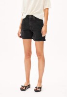 Armedangels Damen Jeans Shorts Sheaari Ebony Black