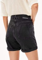 Armedangels Damen Jeans Shorts Sheaari Ebony Black