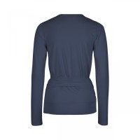 Jaya Damen Yoga Wickeljacke Yael nightblueslub
