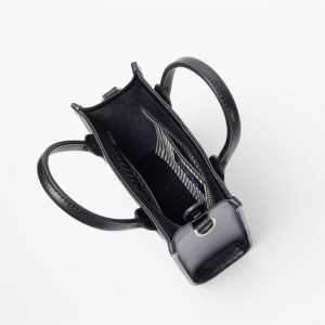 O My bag Damen Handtasche Jackie Mini Classic Leather Black