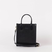 O My bag Damen Handtasche Jackie Mini Classic Leather Black