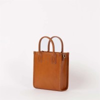 O My bag Damen Handtasche Jackie Mini Classic Leather Cognac