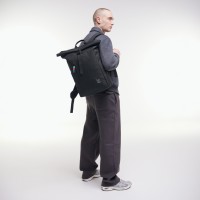 Got Bag Rucksack Rolltop Easy black