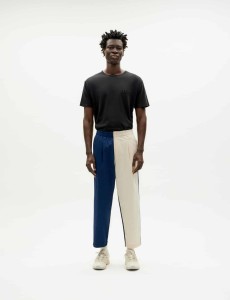 Thinking Mu Herren Hose Luc Tricolor patched