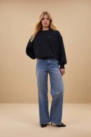 by bar Damen Sweater Bibi Lucky curve midnight