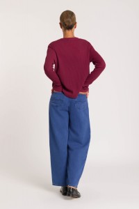 Kings of Indigo Damen Hose Leila cropped Quennell mid used