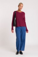 Kings of Indigo Damen Hose Leila cropped Quennell mid used