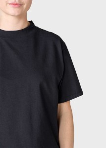 Klitmoller Collective Damen T-Shirt Uma Mock black