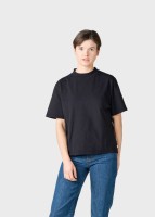 Klitmoller Collective Damen T-Shirt Uma Mock black
