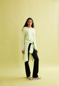 Armedangels Damen Pullover Laarni pastel green