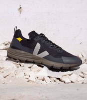 Veja Herren Schuhe DEKKAN ALVEOMESH BLACK OXFORD GREY TONIC