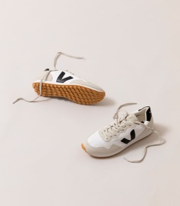 Veja Damen Schuh SDU REC Alveomesh White Black Natural