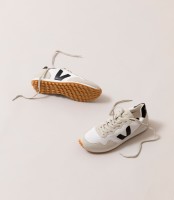 Veja Damen Schuh SDU REC Alveomesh White Black Natural