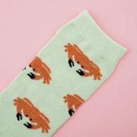 Coucou Suzette Unisex Socken Krabbe