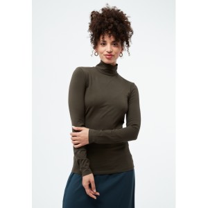 GIVN Damen Longsleeve Rollkragen GBVida dark olive