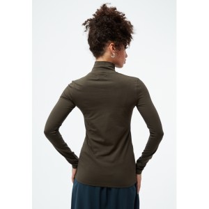 GIVN Damen Longsleeve Rollkragen GBVida dark olive