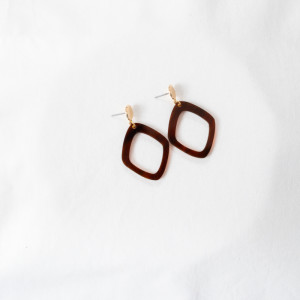 Studio Nok Nok Ohrring Timeless.18 goldbrown