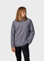 Klitmoller Collective Herren Pullover Ole knit light grey